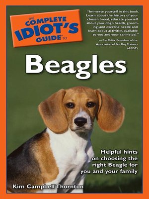 cover image of The Complete Idiot's Guide to Beagles